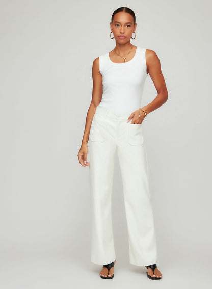 Sophia Cropped Wide Leg Pants