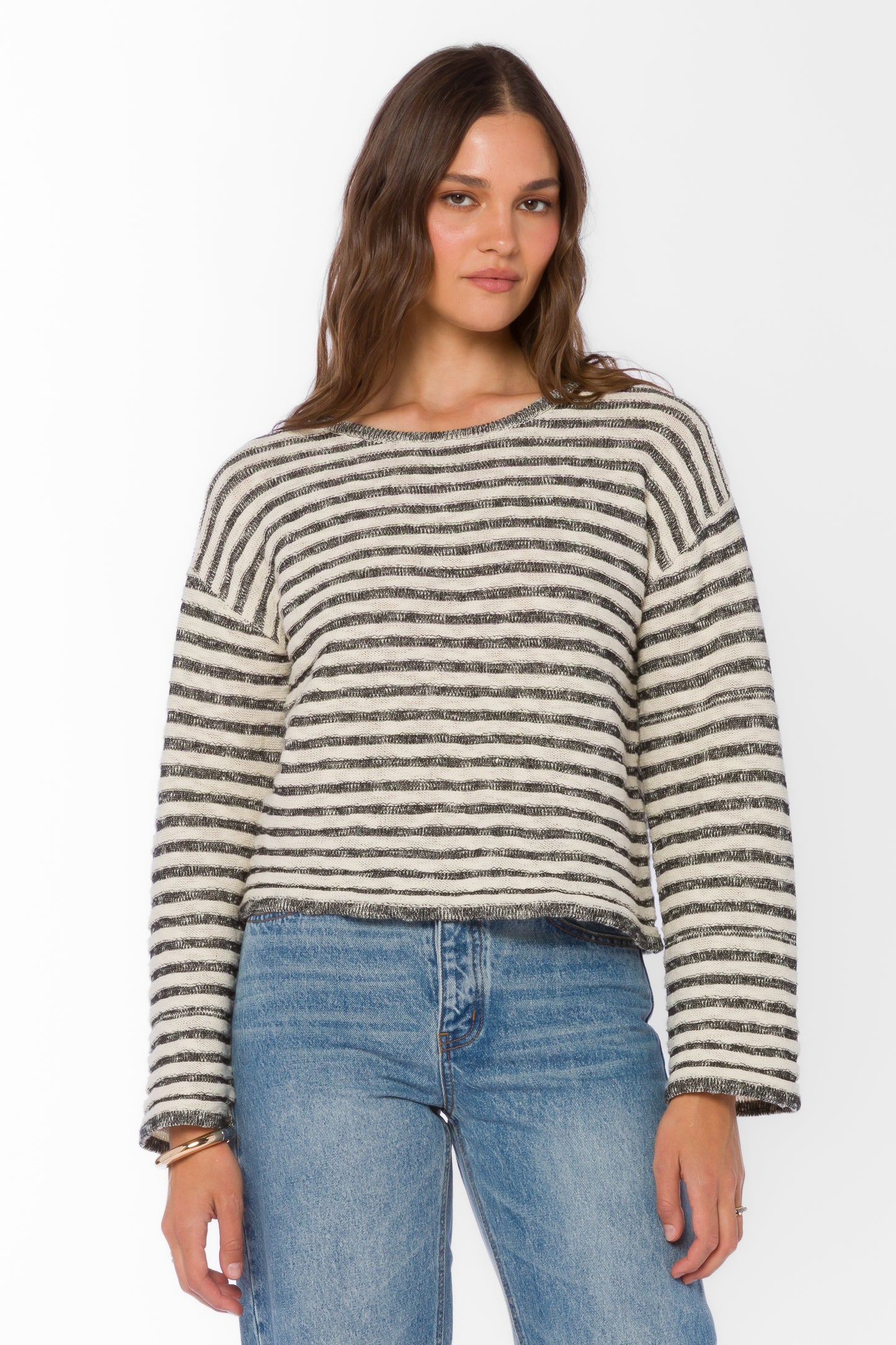 BLACK IVORY STRIPE