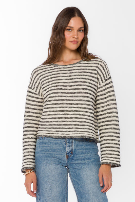 BLACK IVORY STRIPE
