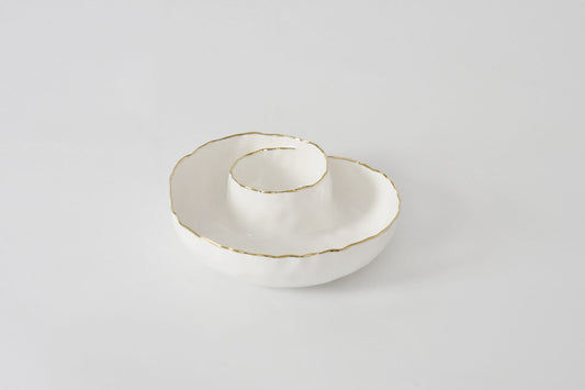 Portofino Round Chip and Dip by Pampa Bay
