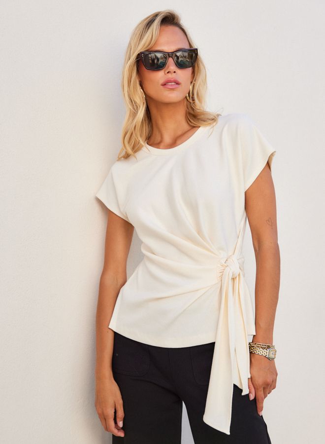 Greta Side Knot Top