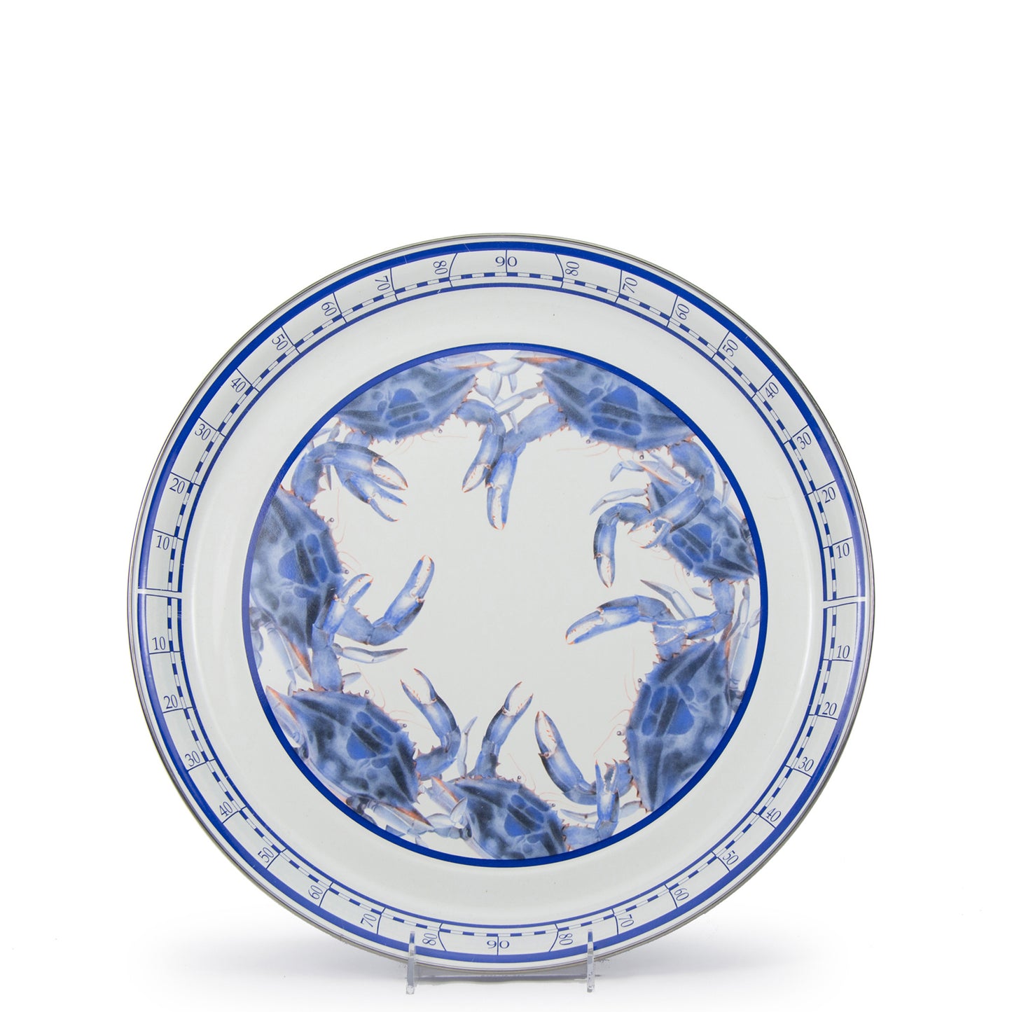 Blue Crab Medium Tray by Golden Rabbit | MIMI