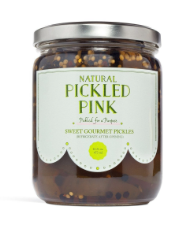 Pickled Pink Sweet Gourmet Pickles 16Oz