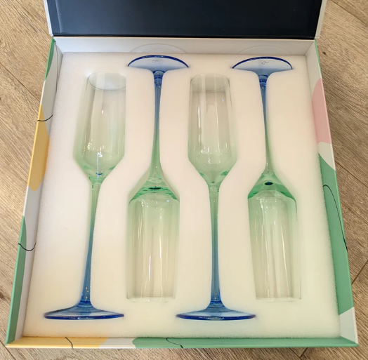 Rio Champagne Flute Set of 4 - Byrdeen