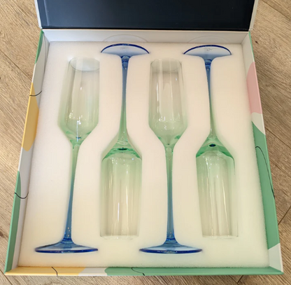 Rio Champagne Flute Set of 4 - Byrdeen