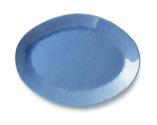 Cloudy Sky Oval Platter