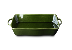 Harvest Fields Large Rectangular Baker