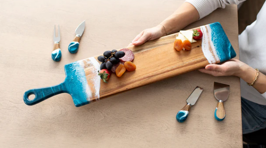 5x24 Baguette Acacia Cheeseboard