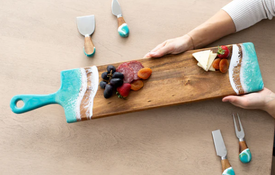 5x24 Baguette Acacia Cheeseboard