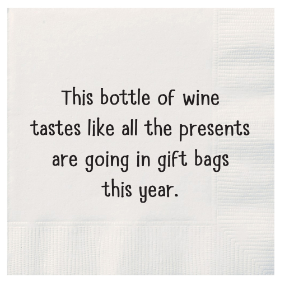 Gift bags napkins