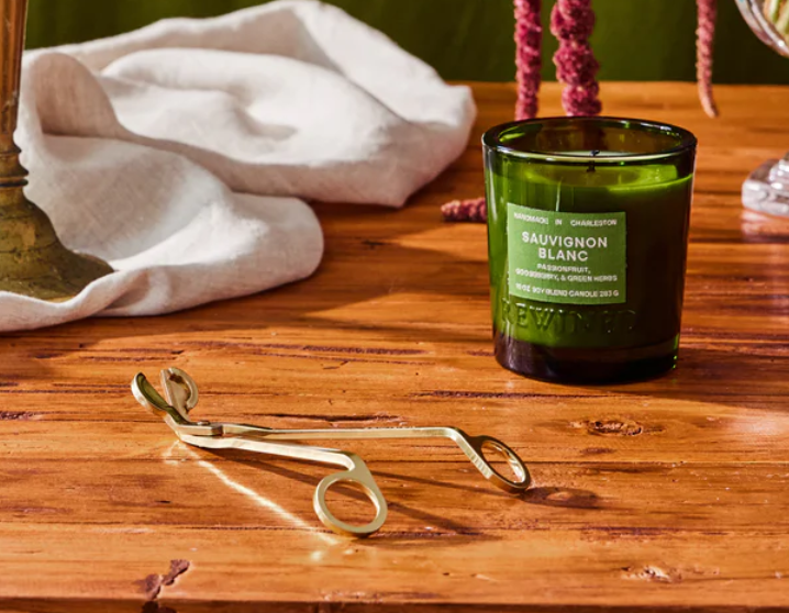 Rewined Brushed Gold Wick Trimmer-