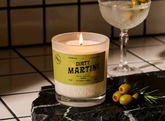 Rewined Dirty Martini Candle 10 oz-