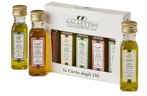 Galantino Extra Virgin olive Oil 5 Pack Pocket Gift Pack