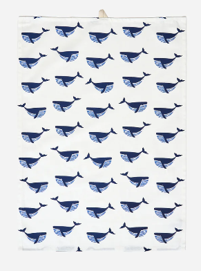 Whales Kitchen Towel
