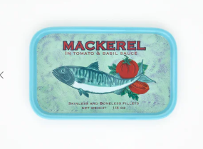 Mackerel Tray, Ceramic 6.7"x4.2"