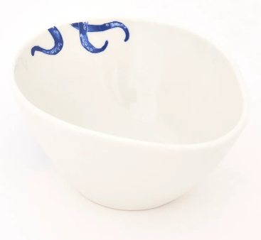 Octopus Bowl Ceramic 5.9" x 2.8"