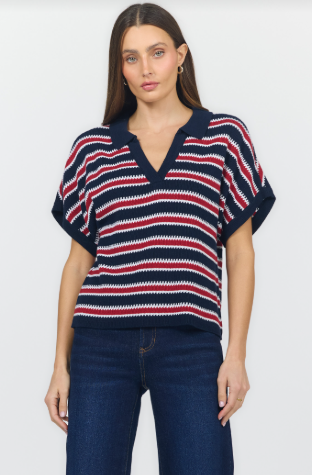 Yelena Striped Top