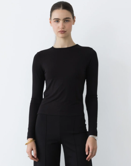 Ripley Rader Modal Long Sleeve Fitted Tee