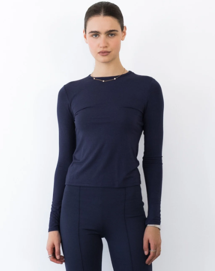 Ripley Rader Modal Long Sleeve Fitted Tee