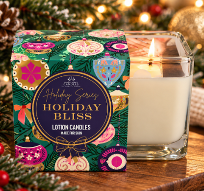 Creative Energy Holiday 6oz 2 in 1 Lotion Candle