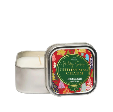 Creative Energy Holiday 2 in 1 Lotion Candle Tin 3.5oz
