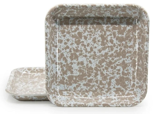 Swirl Square Tray Golden Rabbit