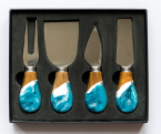 Acacia Cheese Knife Set of 4