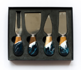 Acacia Cheese Knife Set of 4