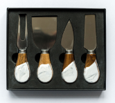 Acacia Cheese Knife Set of 4