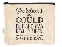 Small everyday zipper pouch