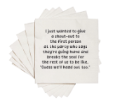 Paper napkins