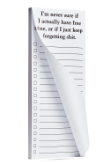 List pad 50 sheets