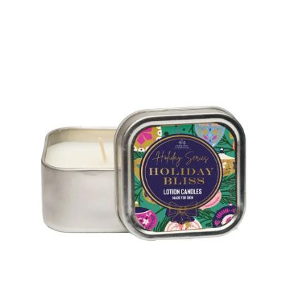Creative Energy Holiday 2 in 1 Lotion Candle Tin 3.5oz