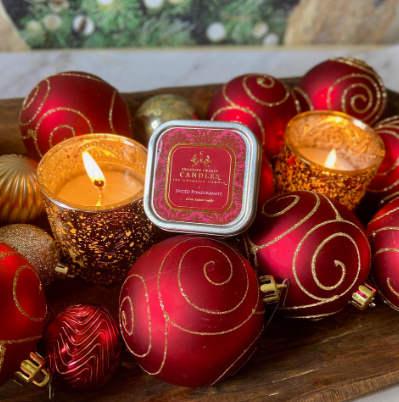 Creative Energy Holiday 2 in 1 Lotion Candle Tin 3.5oz