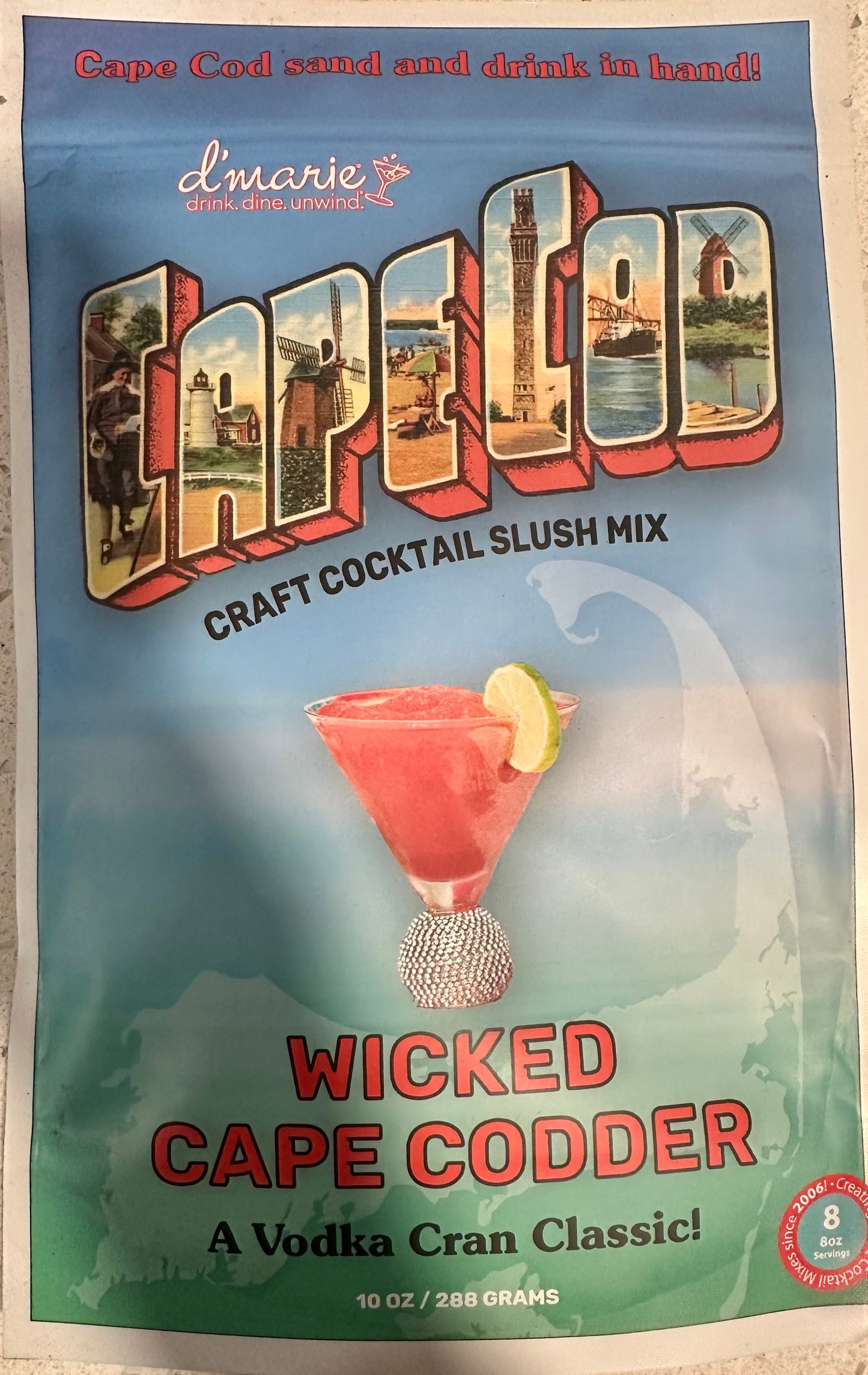 Wicked Cape Codder Craft Cocktail Slush Mix