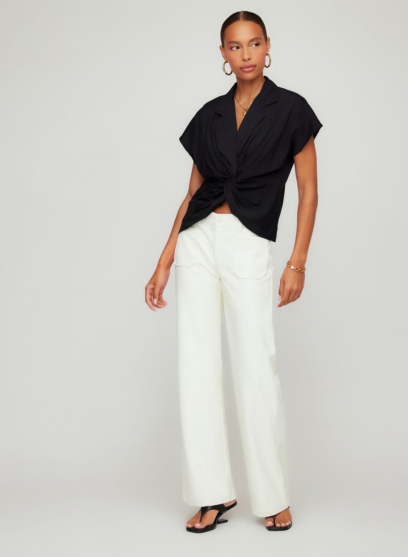 Lilian Twist Front Top