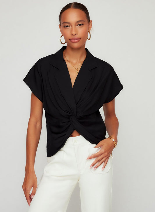 Lilian Twist Front Top